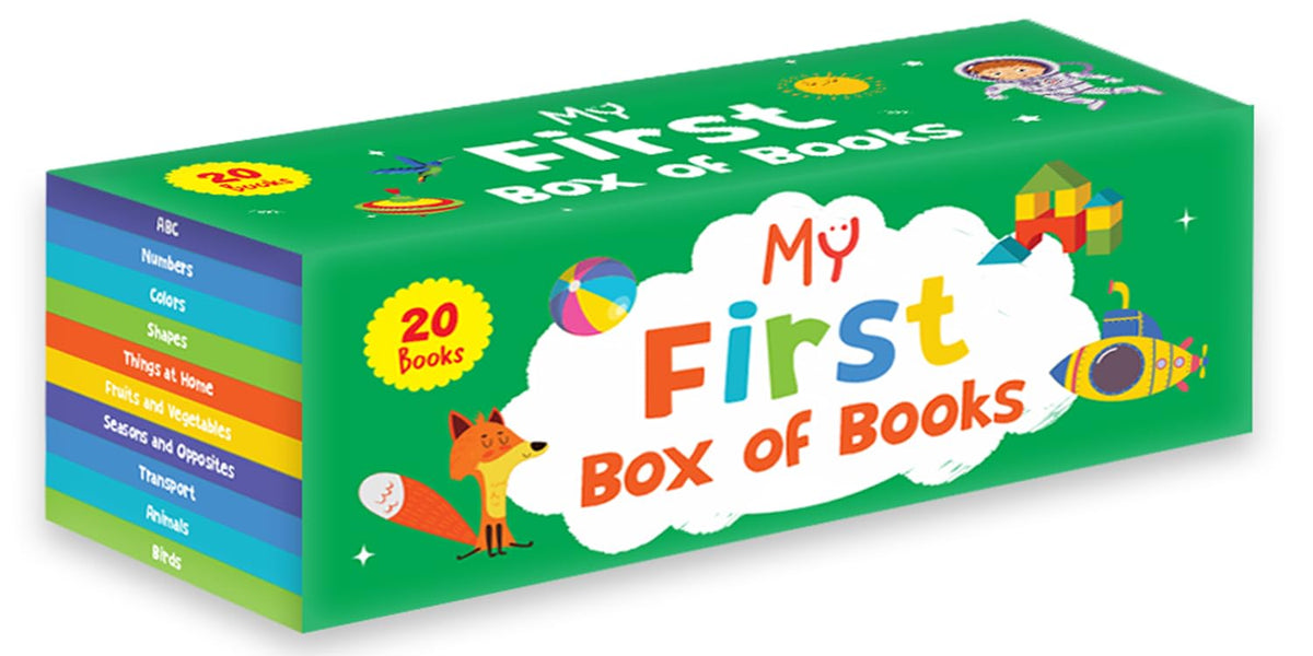 My First Box of Books (20 Books Tuck-Box
