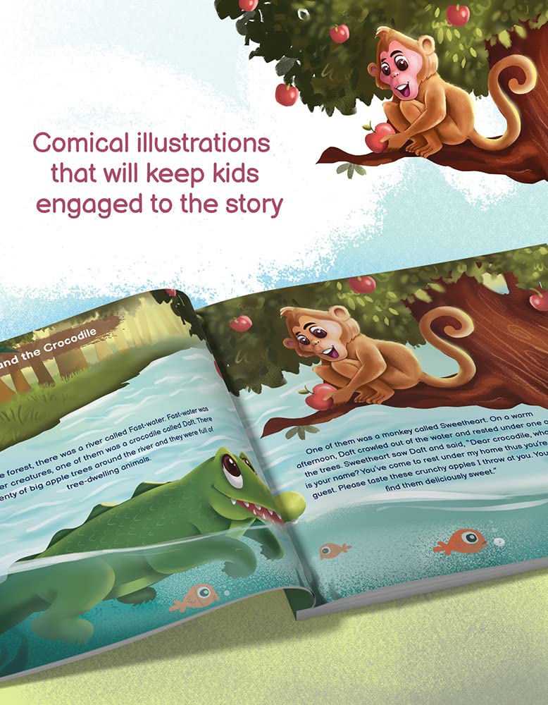 Traditional Moral Stories Book for Kids Panchatantra 4