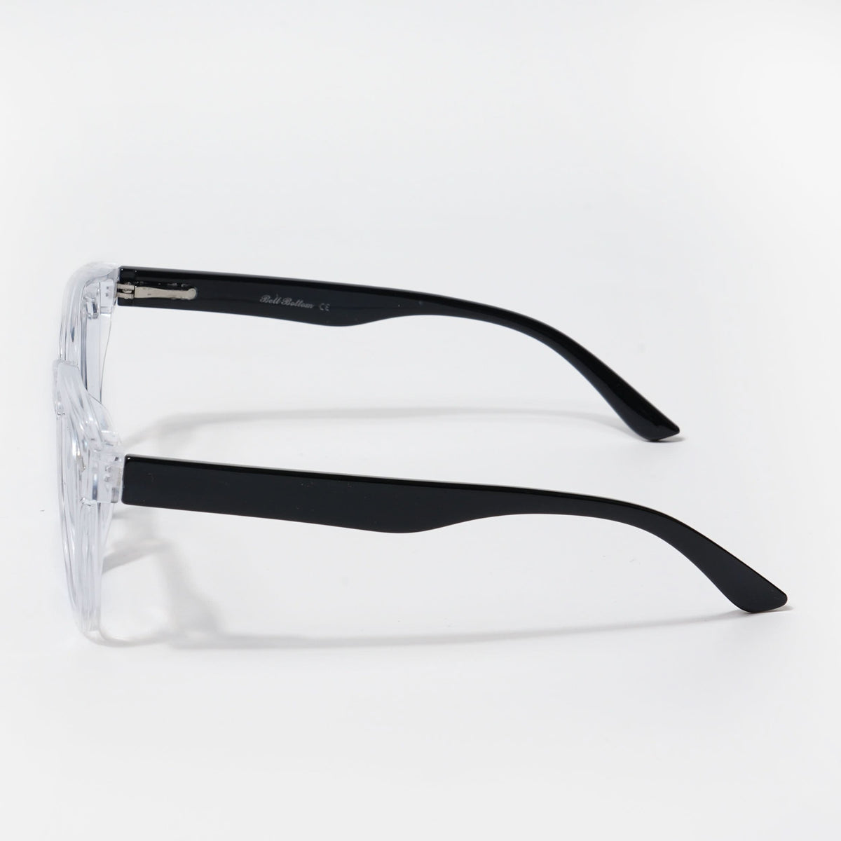 Eyejack Bell Bottom Transparent Square Eyeglasses for Men and Women - Style L397 - view 4