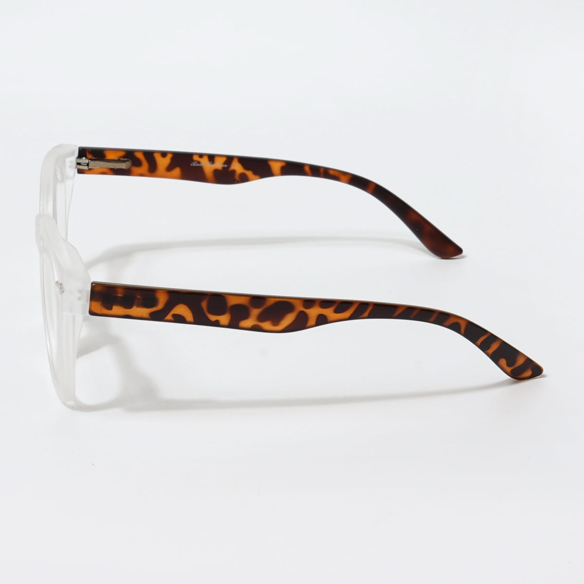 Eyejack Bell Bottom Matte Transparent Square Eyeglasses for Men and Women - Style L427 - view 4