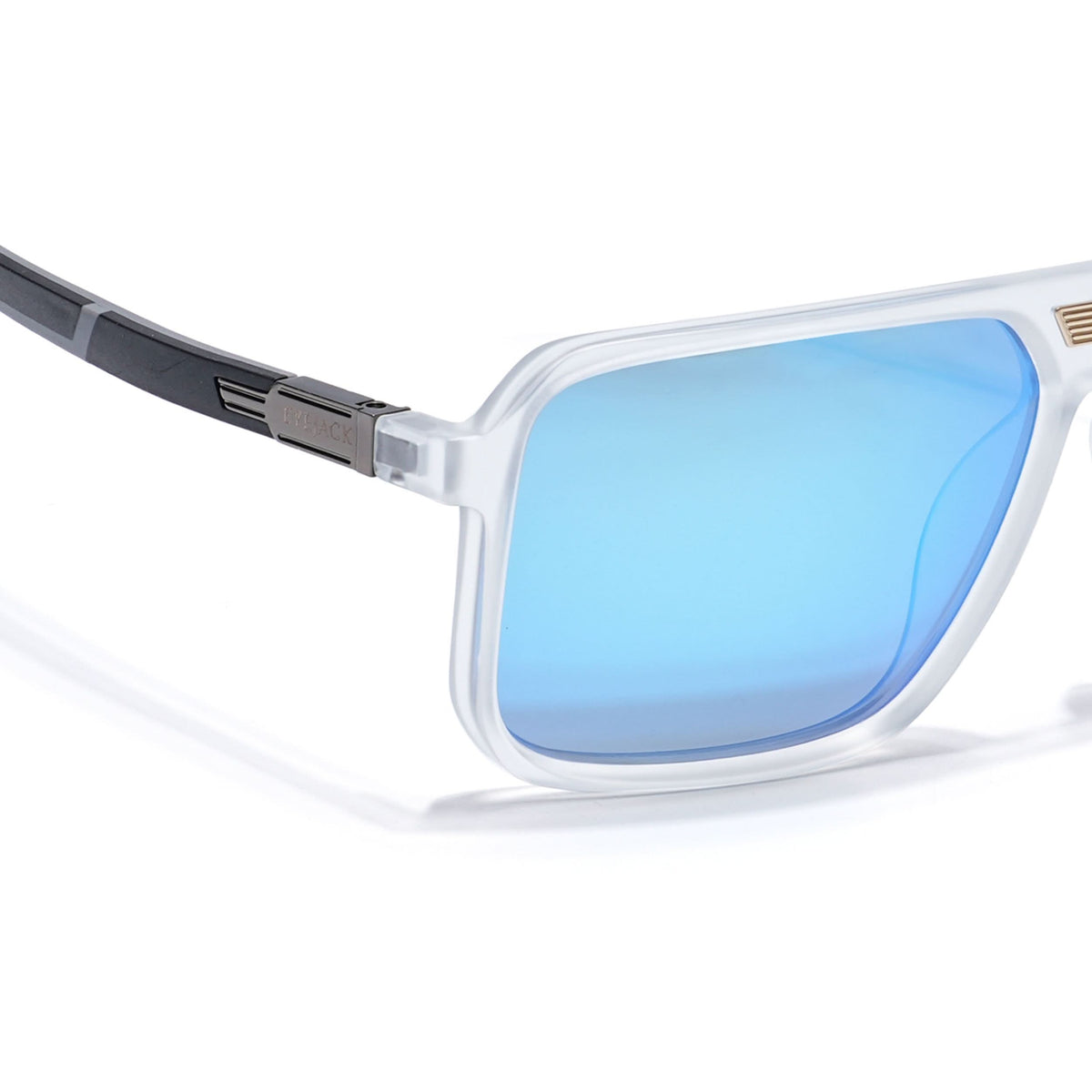 Eyejack Transparent Square Sunglasses for Men and Women - Style 1119 - view 3
