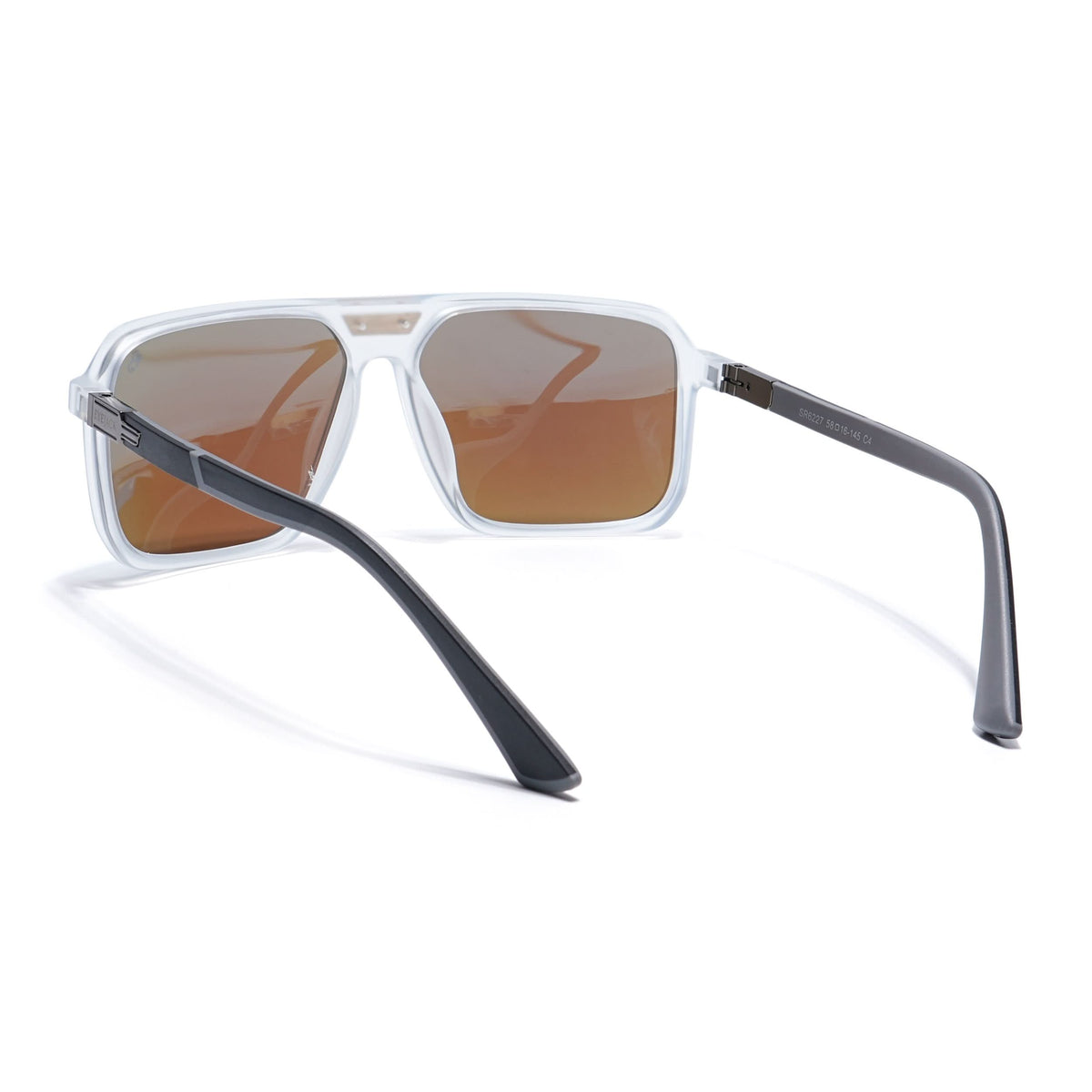 Eyejack Transparent Square Sunglasses for Men and Women - Style 1119 - view 4