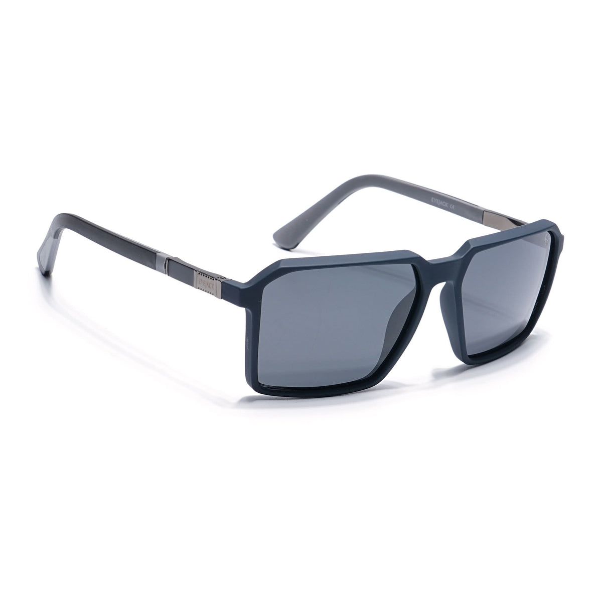 Eyejack Blue Square Sunglasses for Men and Women - Style 1123 - view 2