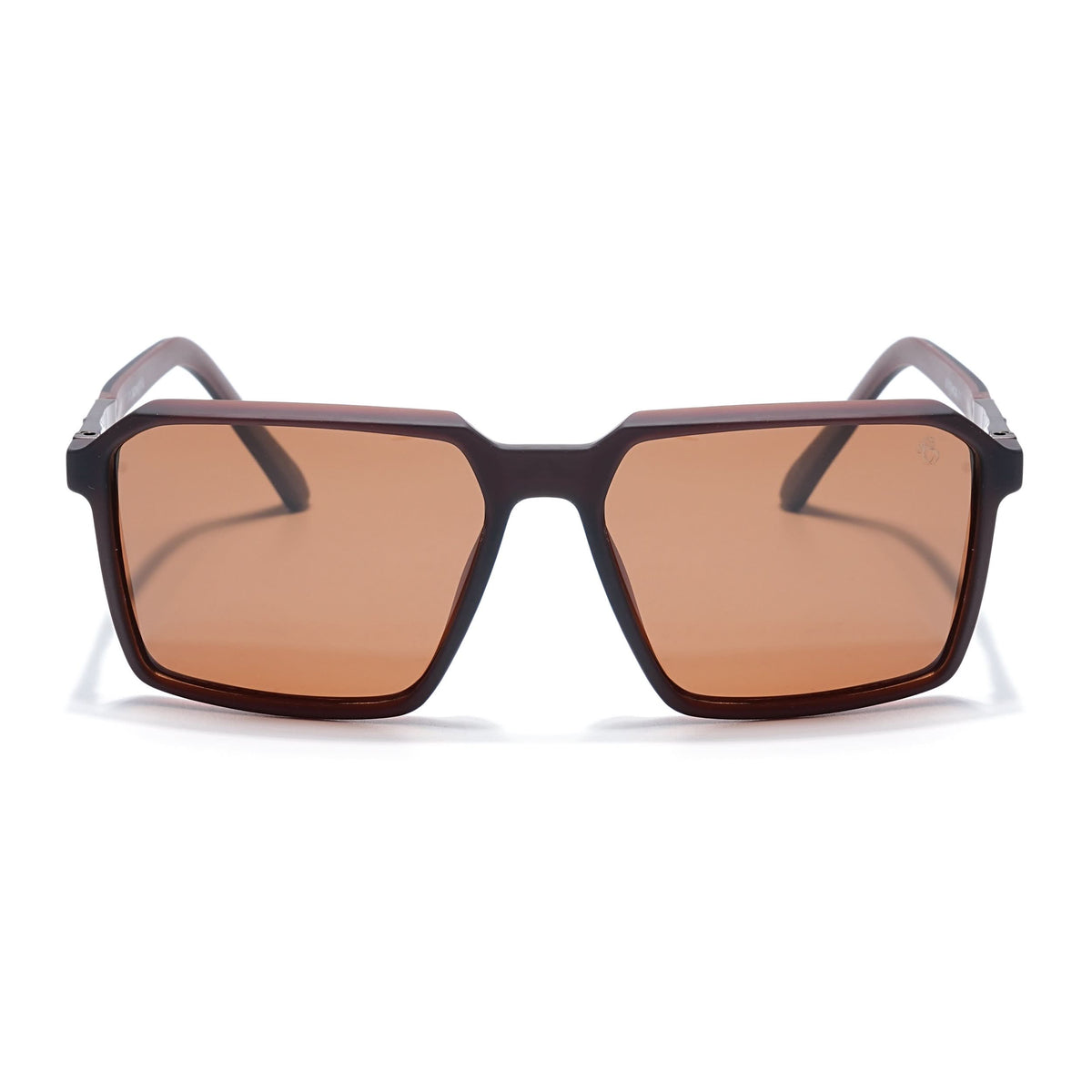 Eyejack Brown Square Sunglasses for Men and Women - Style 1124 - view 4
