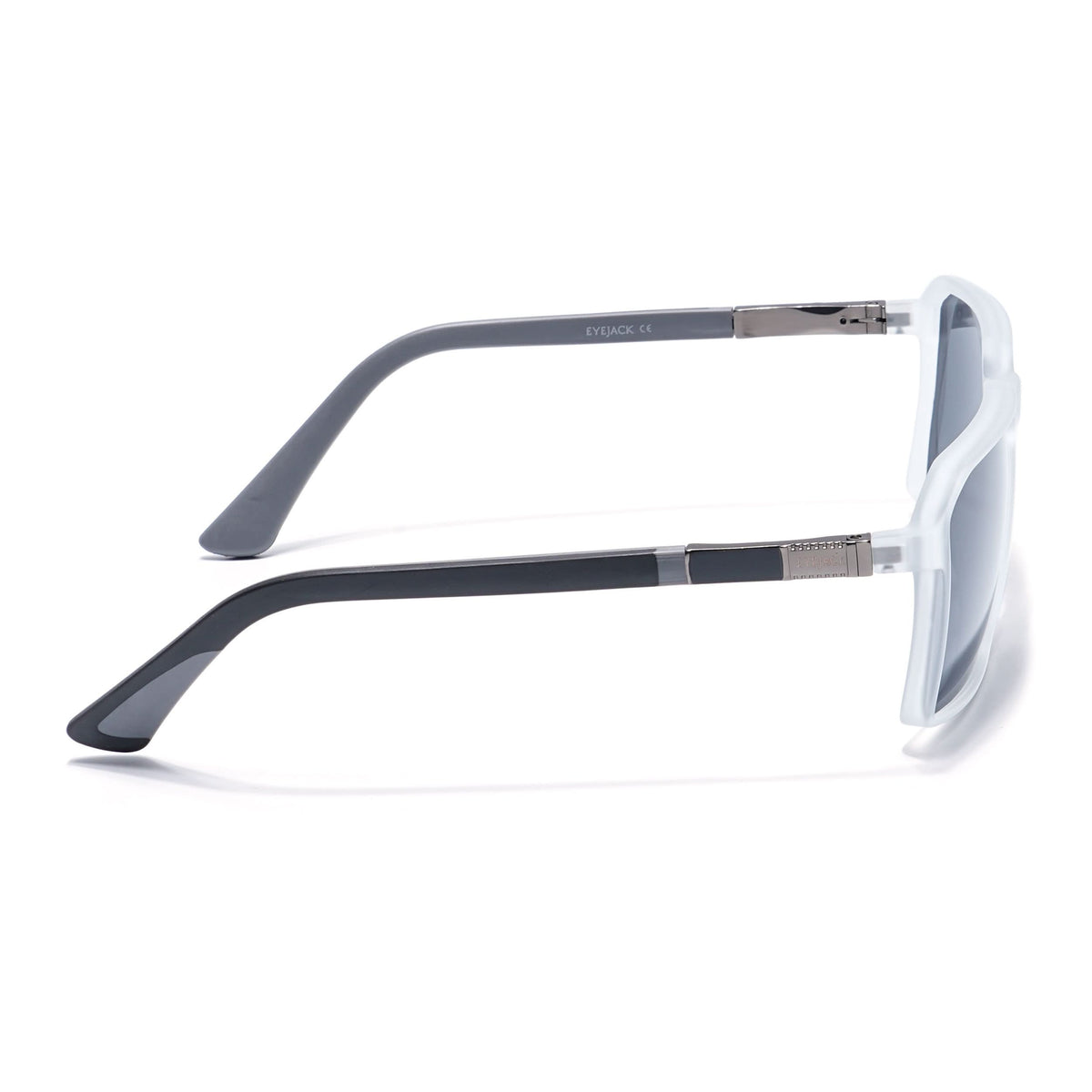 Eyejack Transparent Square Sunglasses for Men and Women - Style 1125 - view 7
