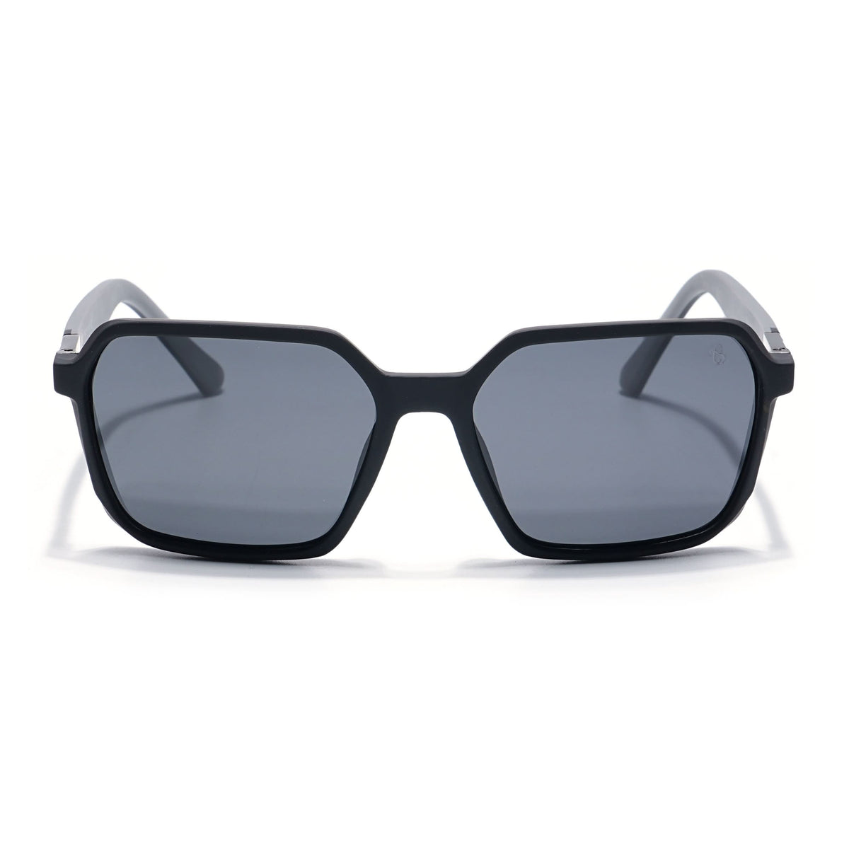 Eyejack Black Square Sunglasses for Men and Women - Style 1126 - view 4