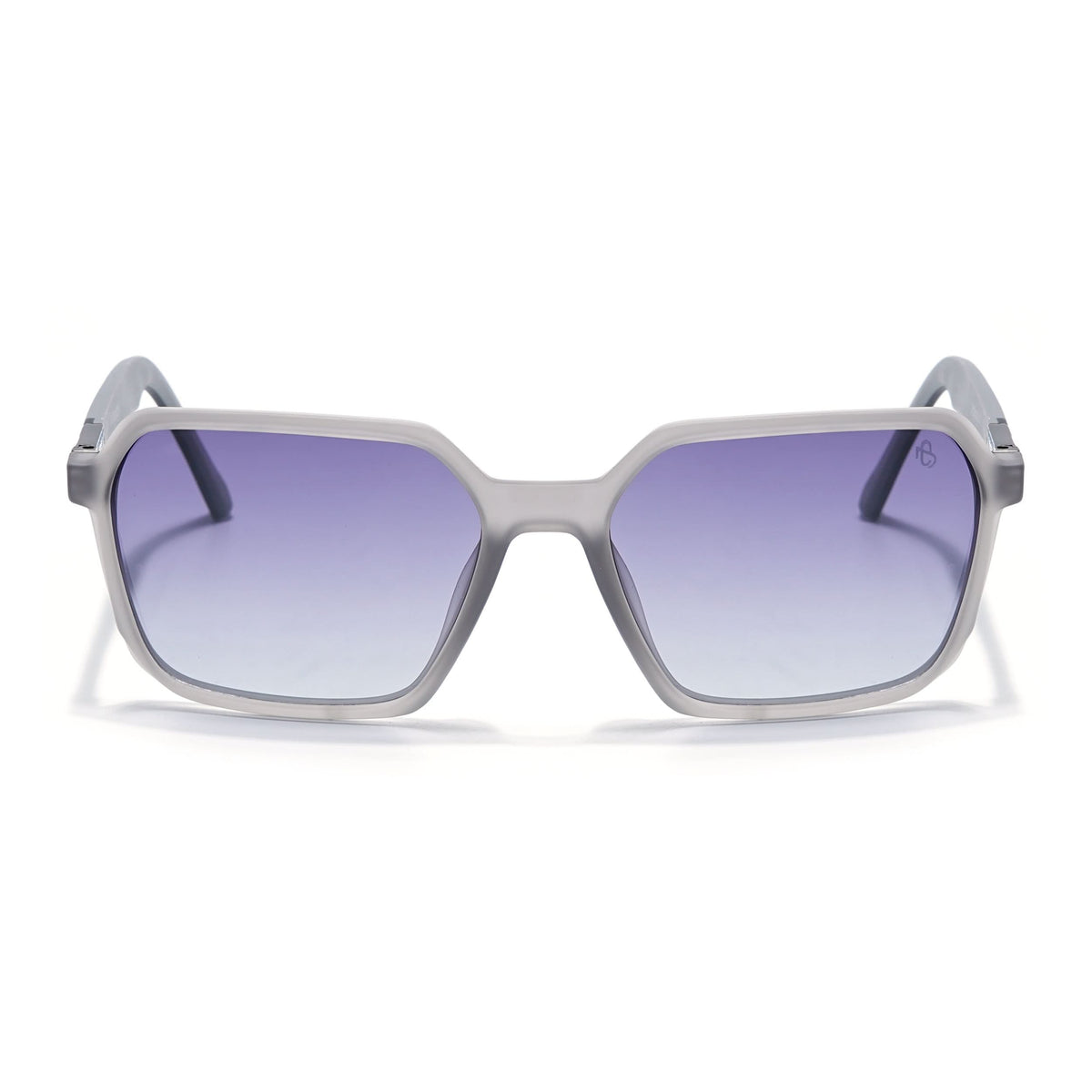 Eyejack Grey Square Sunglasses for Men and Women - Style 1129 - view 2