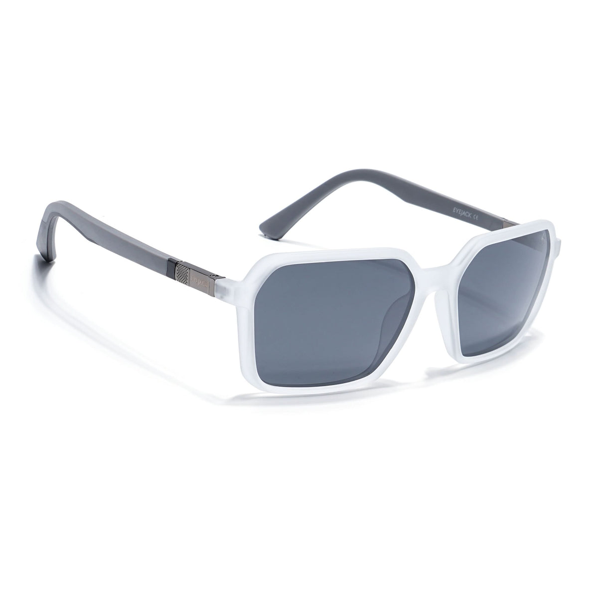 Eyejack Transparent Square Sunglasses for Men and Women - Style 1131 - view 2