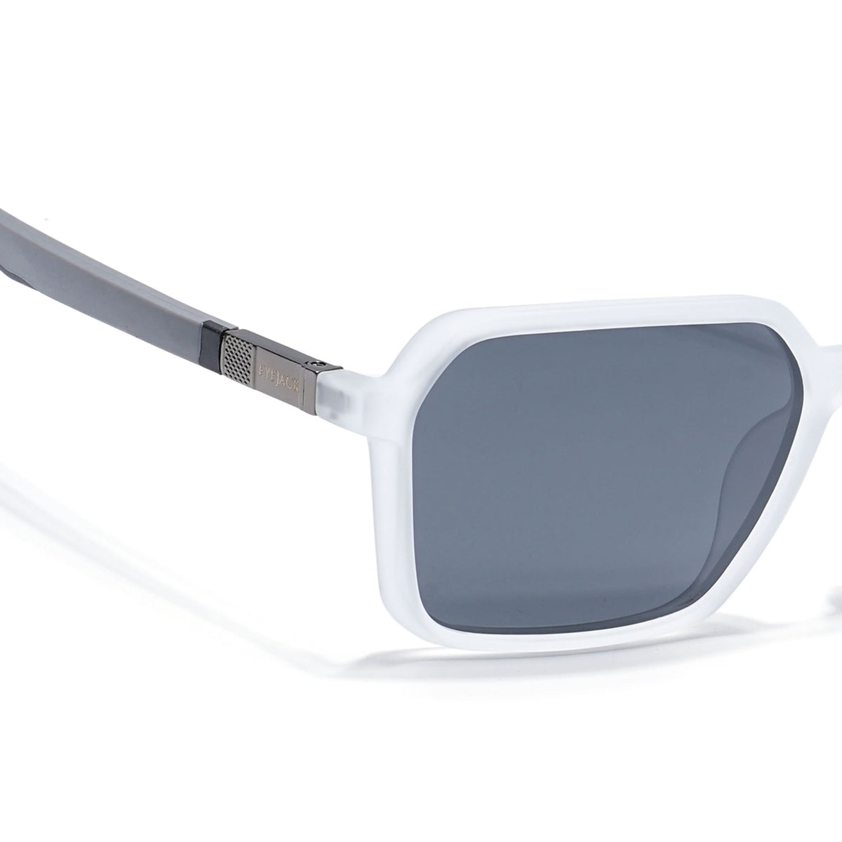 Eyejack Transparent Square Sunglasses for Men and Women - Style 1131 - view 5
