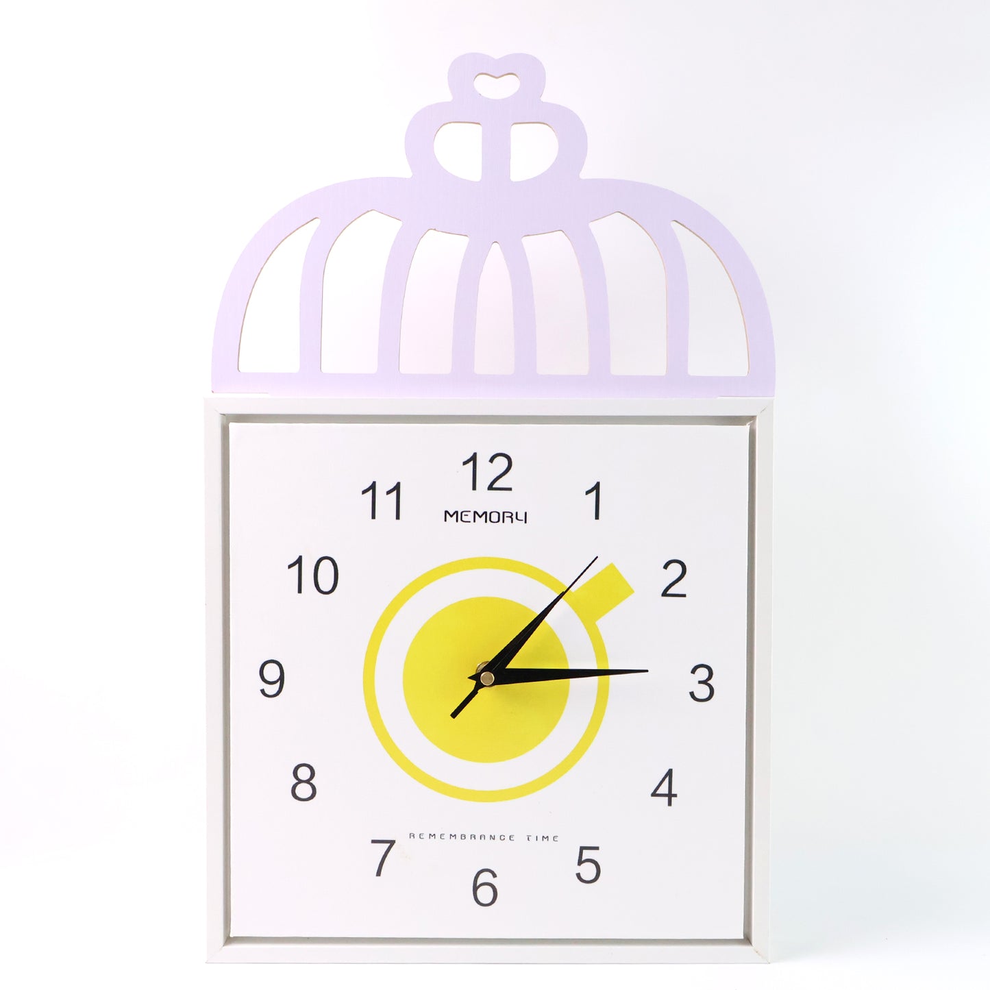 Premium Decorative Square Wall Clock for Home &  Kids Room  with  Battery Operated – 1 Pc