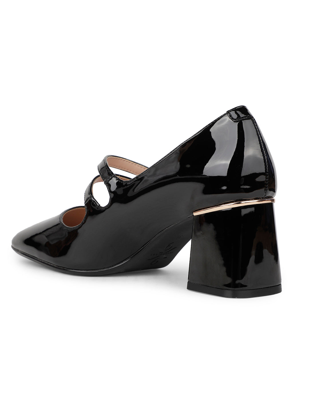 Nine West Women Pointed-Toe Block Heel Mary janes - Black - View 3
