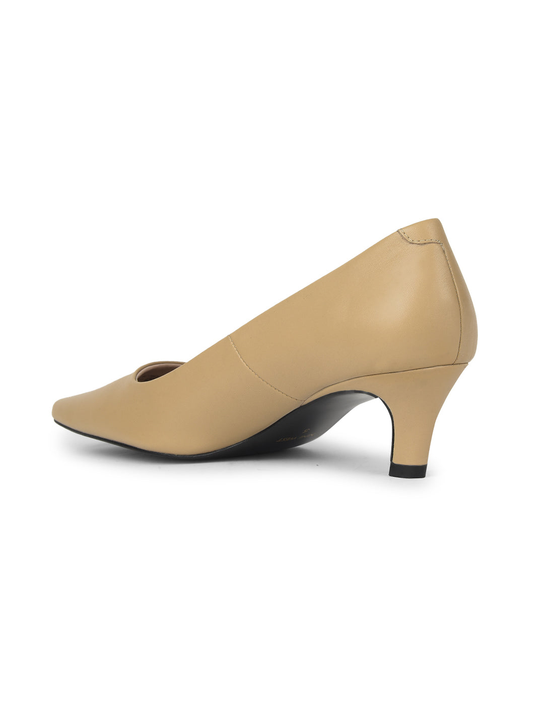 Nine West Women Pointed-Toe Casuals Pump - Beige - View 3