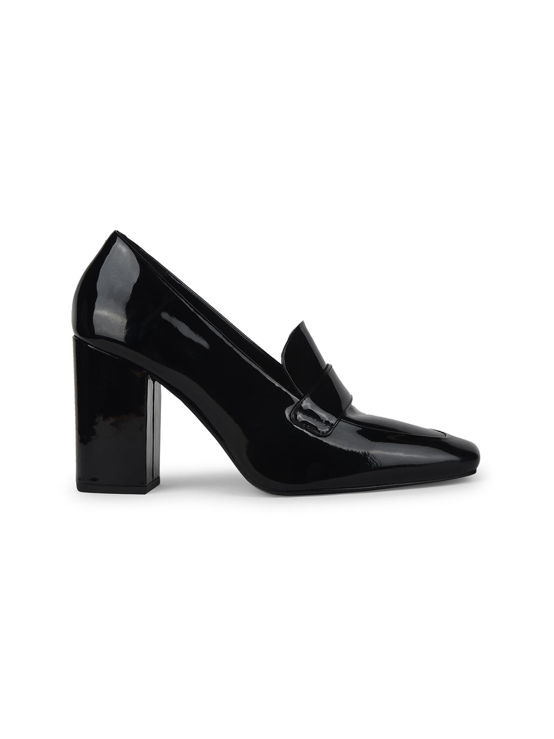 Nine West Women Casual Block Heel Pump - Black - View 2