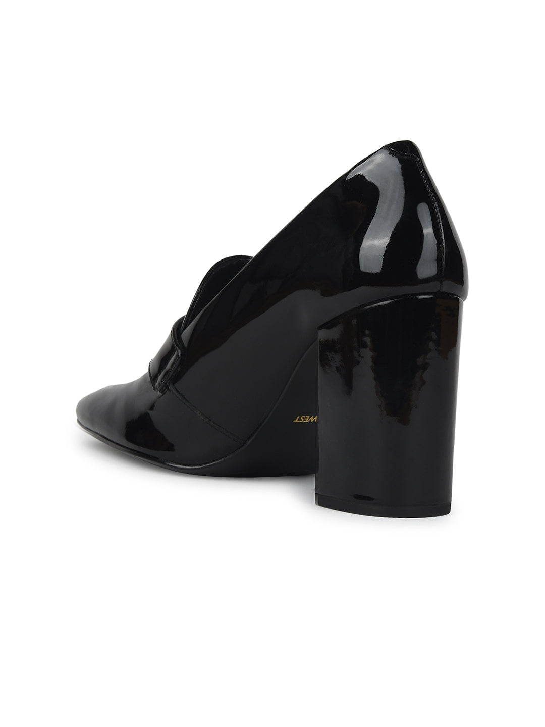 Nine West Women Casual Block Heel Pump - Black - View 3
