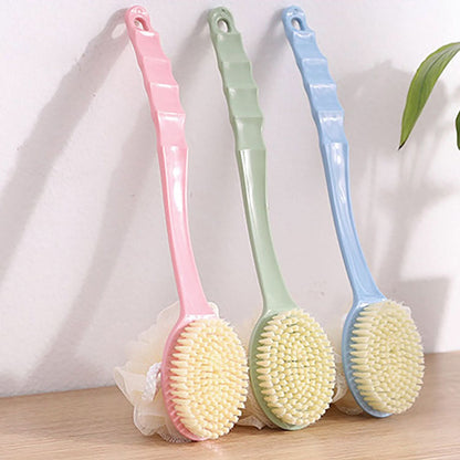2in1 Bath Brush With Long Handle