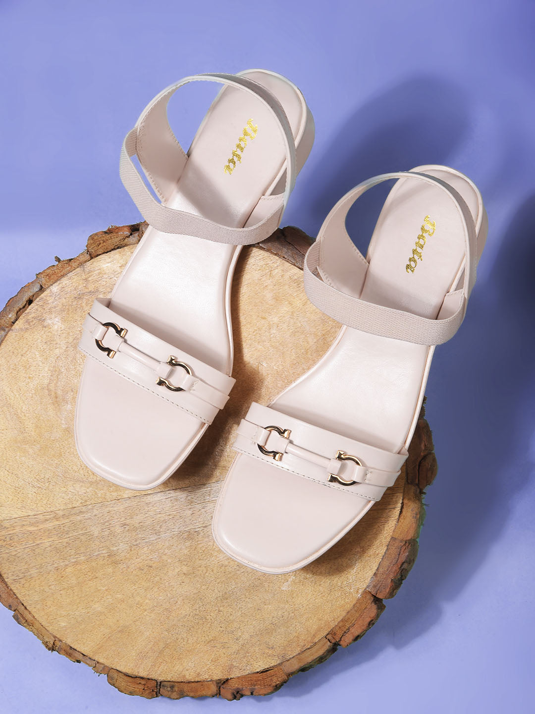 Bata Women Off White Ankle Strap Block Heel Sandal - Off White - View 6
