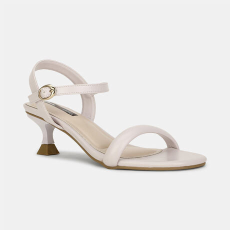 Bata Women's Purple Stiletto Heel Sandals Bata