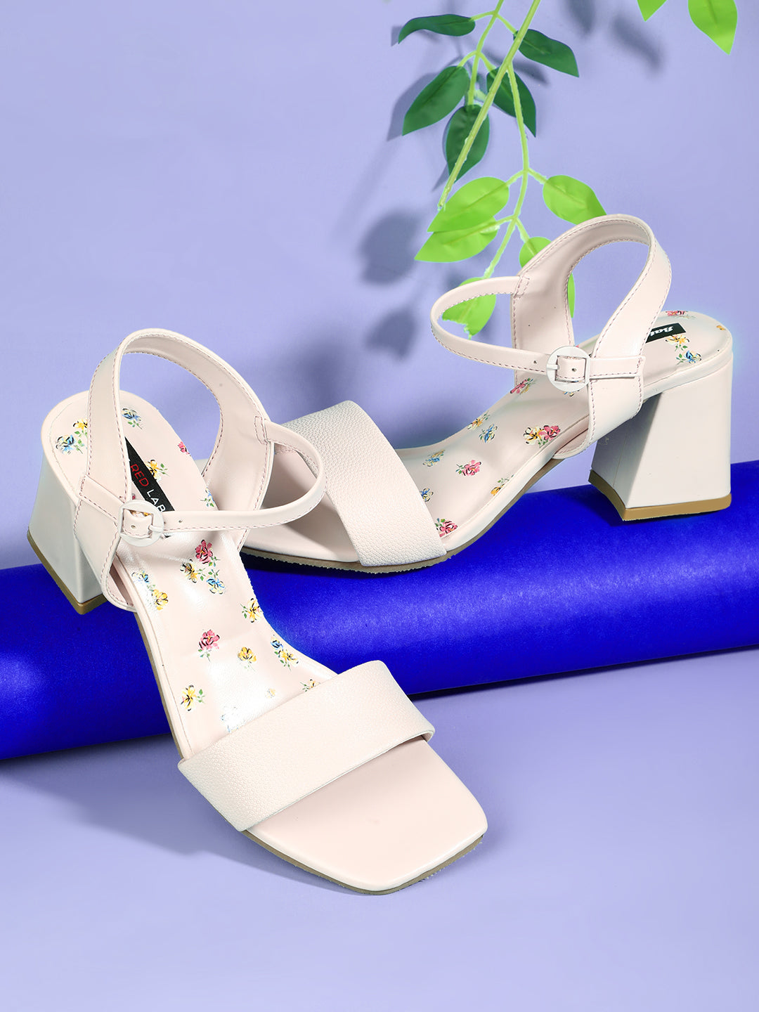 Bata Women Purple Ankle Strap Block Heel Sandal - Purple - View 6