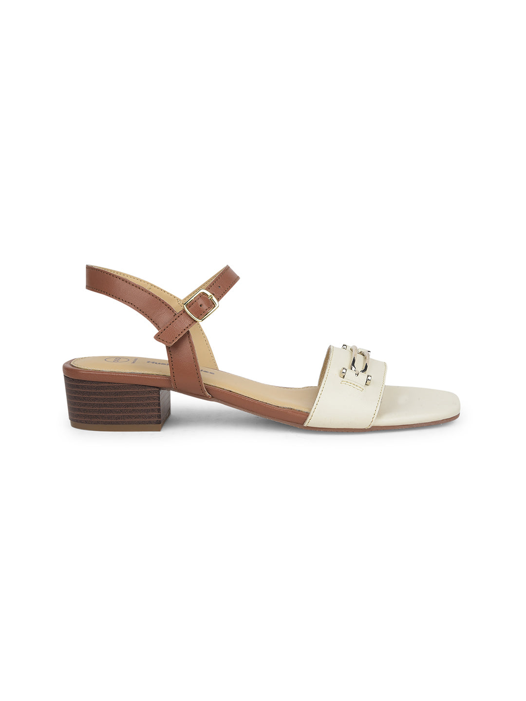 Hush Puppies Women Tan BackStrap Block Heel Sandal - Tan - View 2