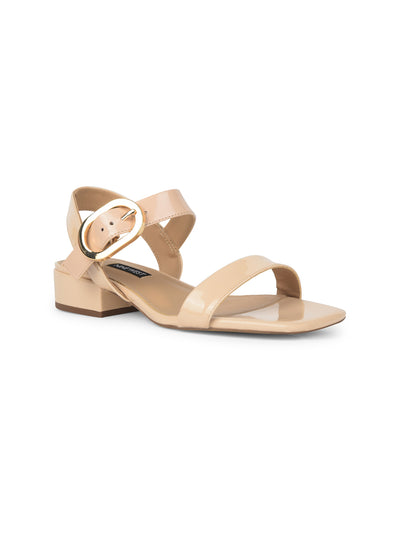 Nine West Women's Nude Block Heel Sandals - Nude