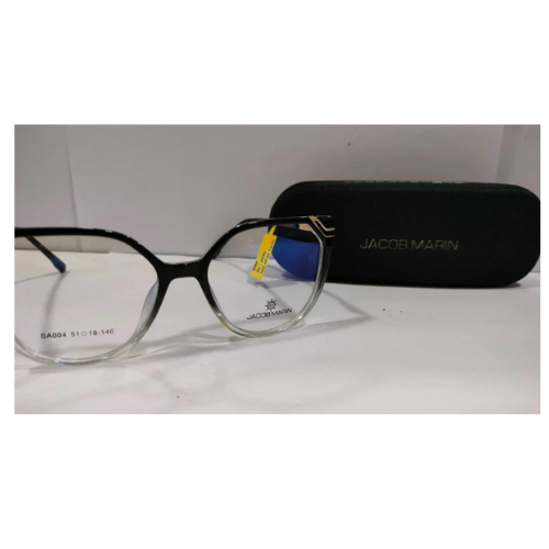 Jacob Marin Full Rim Cat-Eye Frame For Women 146mm