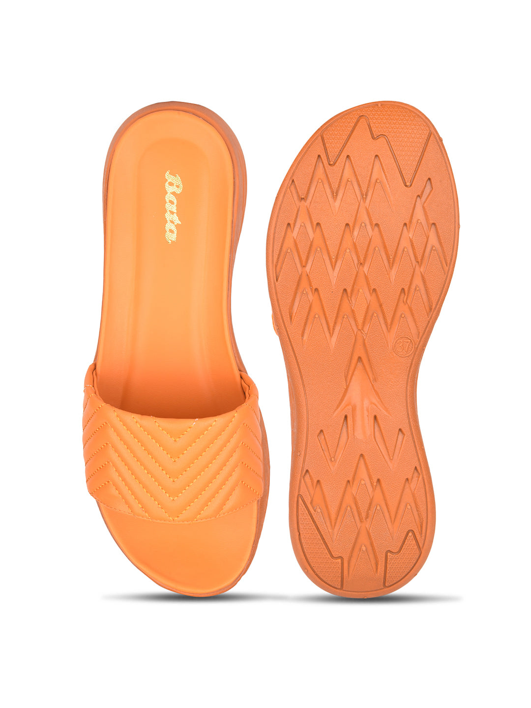 Bata Women's Nude Casual Mule Slippers - Nude