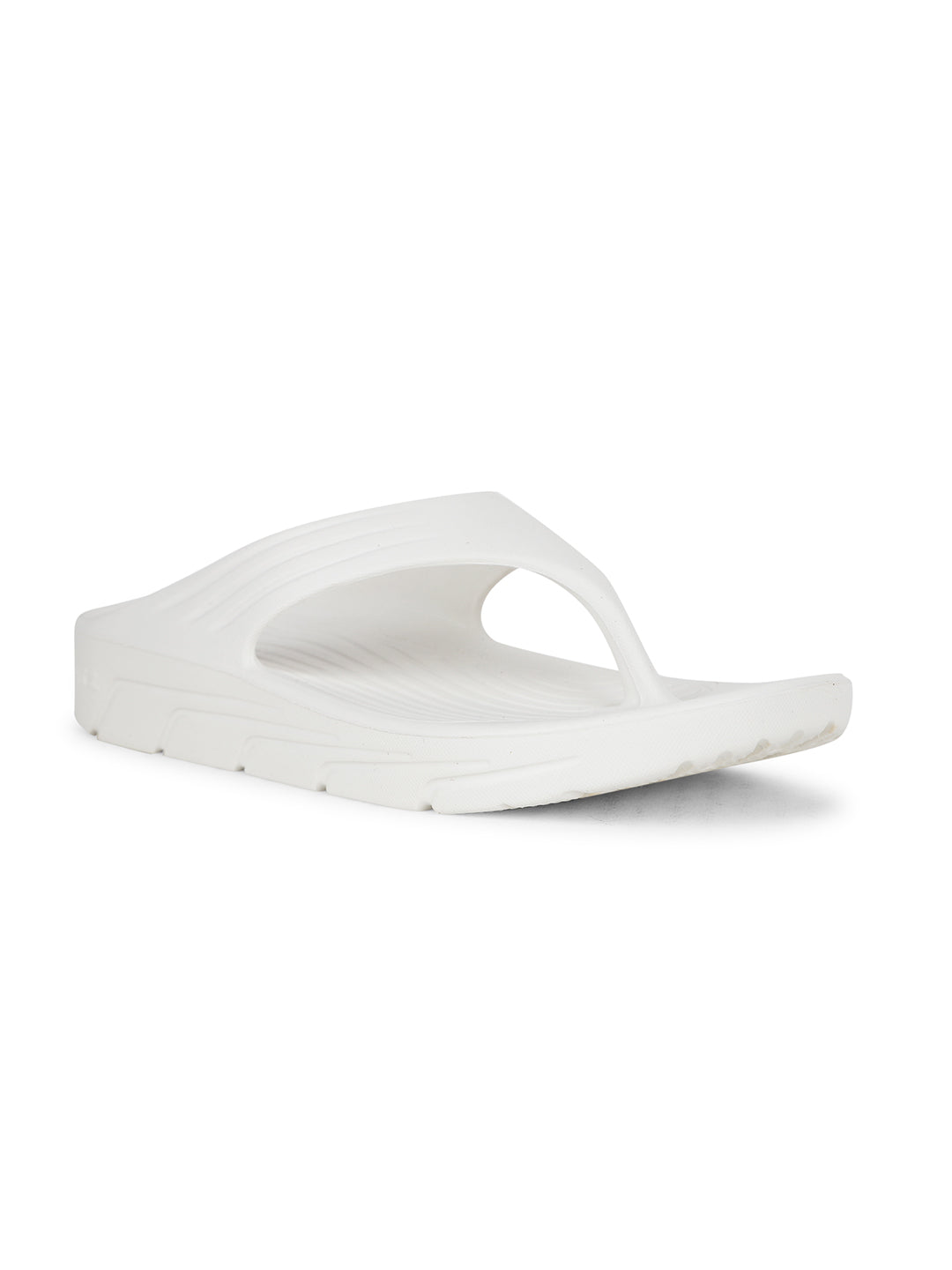 Floatz Women White Wedge Heel Thong Sandal - White - View 1
