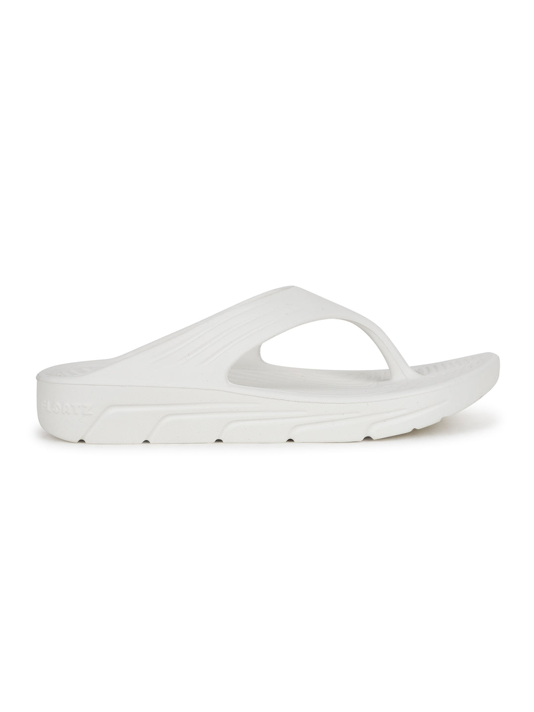 Floatz Women White Wedge Heel Thong Sandal - White - View 2