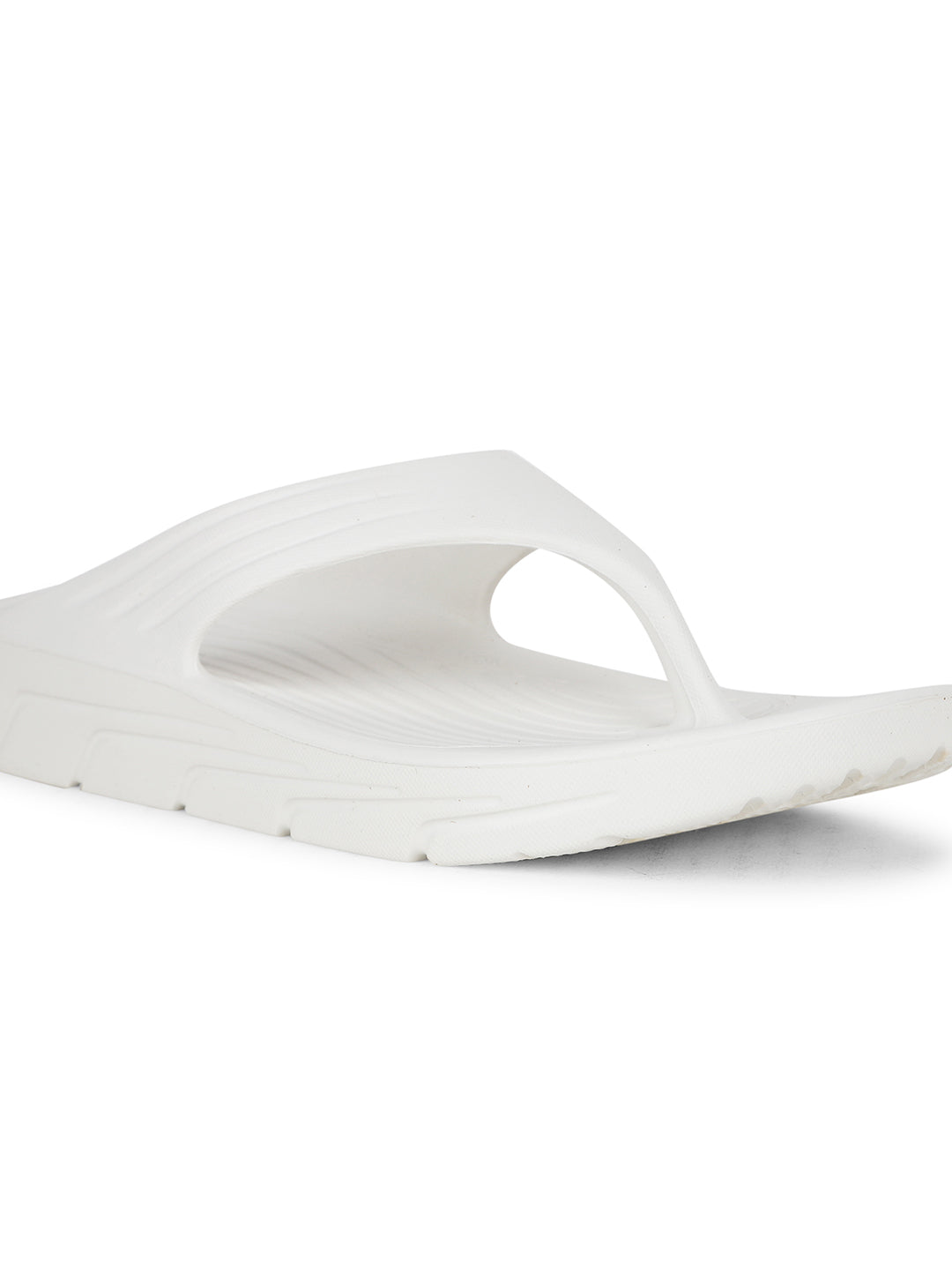 Floatz Women White Wedge Heel Thong Sandal - White - View 5