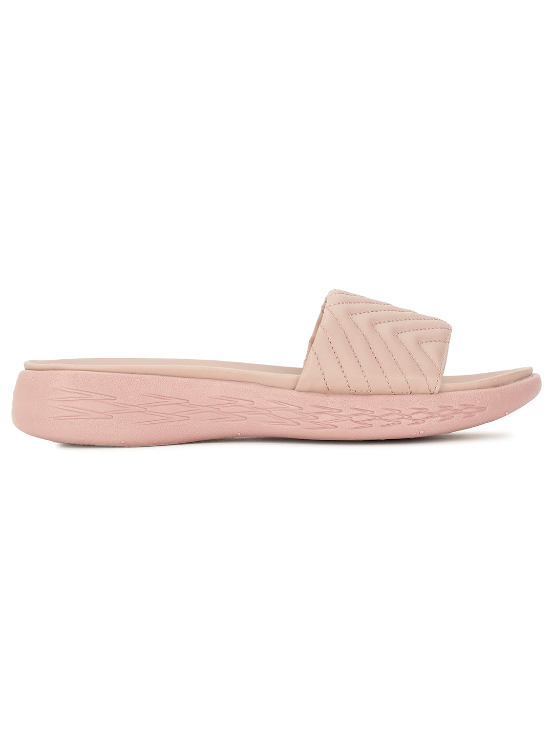 Bata Women's Orange Casual Mule Slippers - Orange