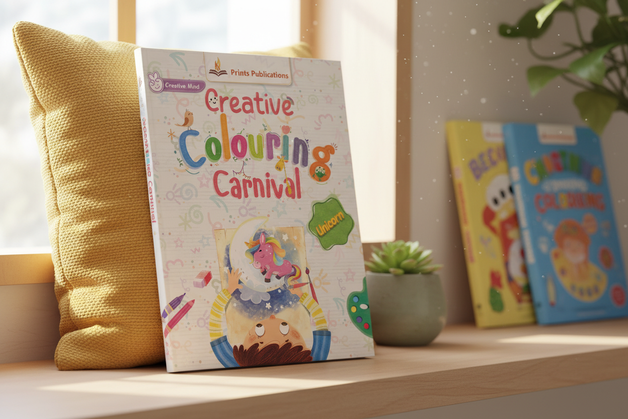Unicorn: Creative Colouring Carnival Prints Publications