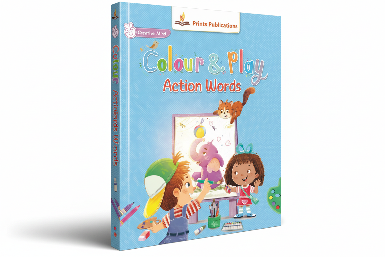 Colour and Play: Action Words Prints Publications