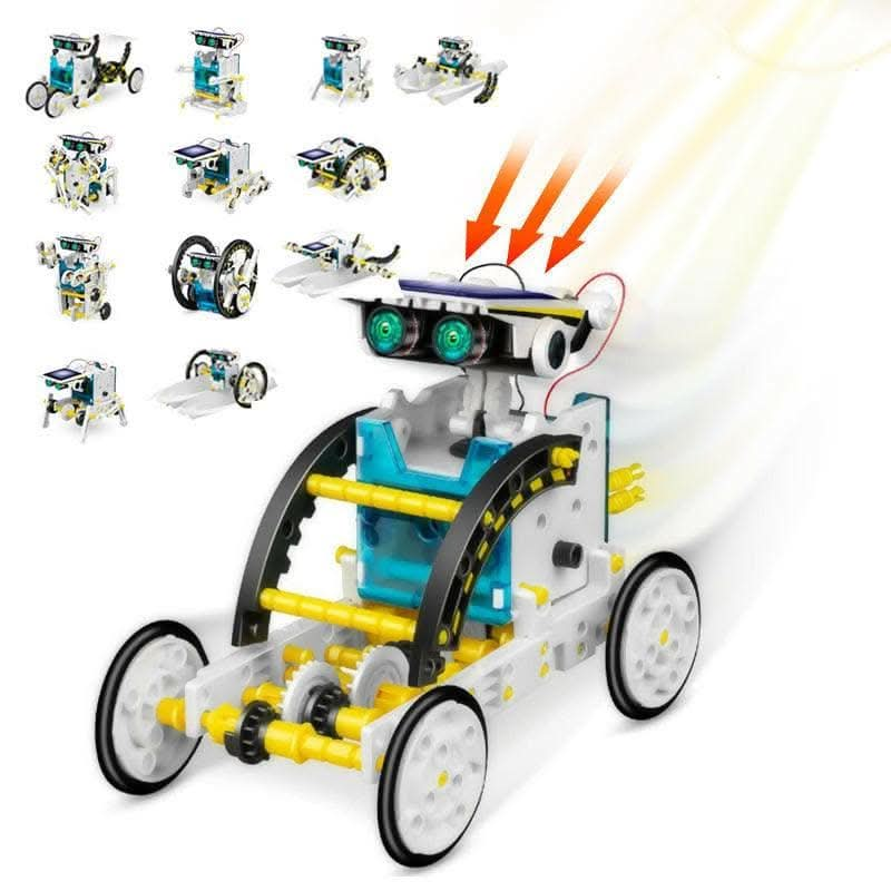 13-in-1 Solar Educational Robot Kit Toys - HalfPe