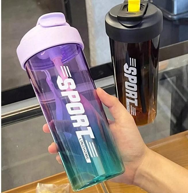 Wk-Sports Water Bottle 650ml(Purple) - HalfPe