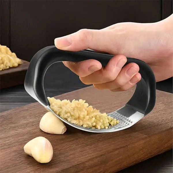 Stainless Steel Garlic Presser Crusher (Multicolor) HP DD