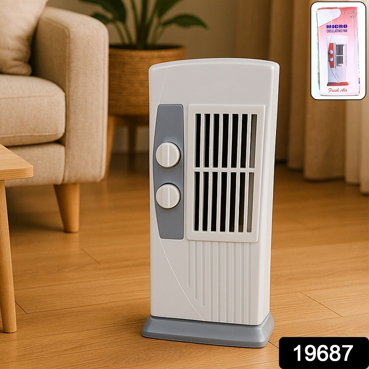 Orbit Micro Oscillating Tower Fan (1 Pc)