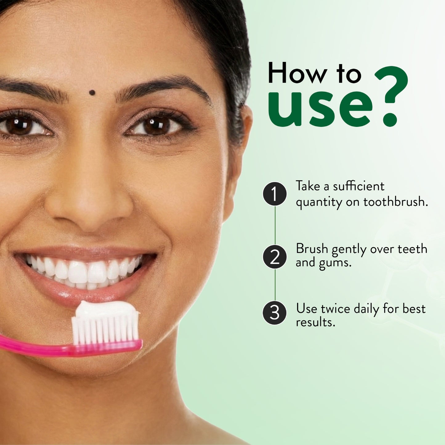 Ayurvedic Natural Whitening toothpaste Pack of 4 (100 gm) Aimil Ayouthveda