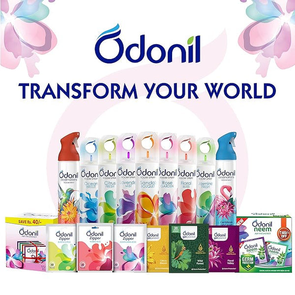 Odonil Room Freshener - 126g/220ml (Rose Garden) HP Xpress