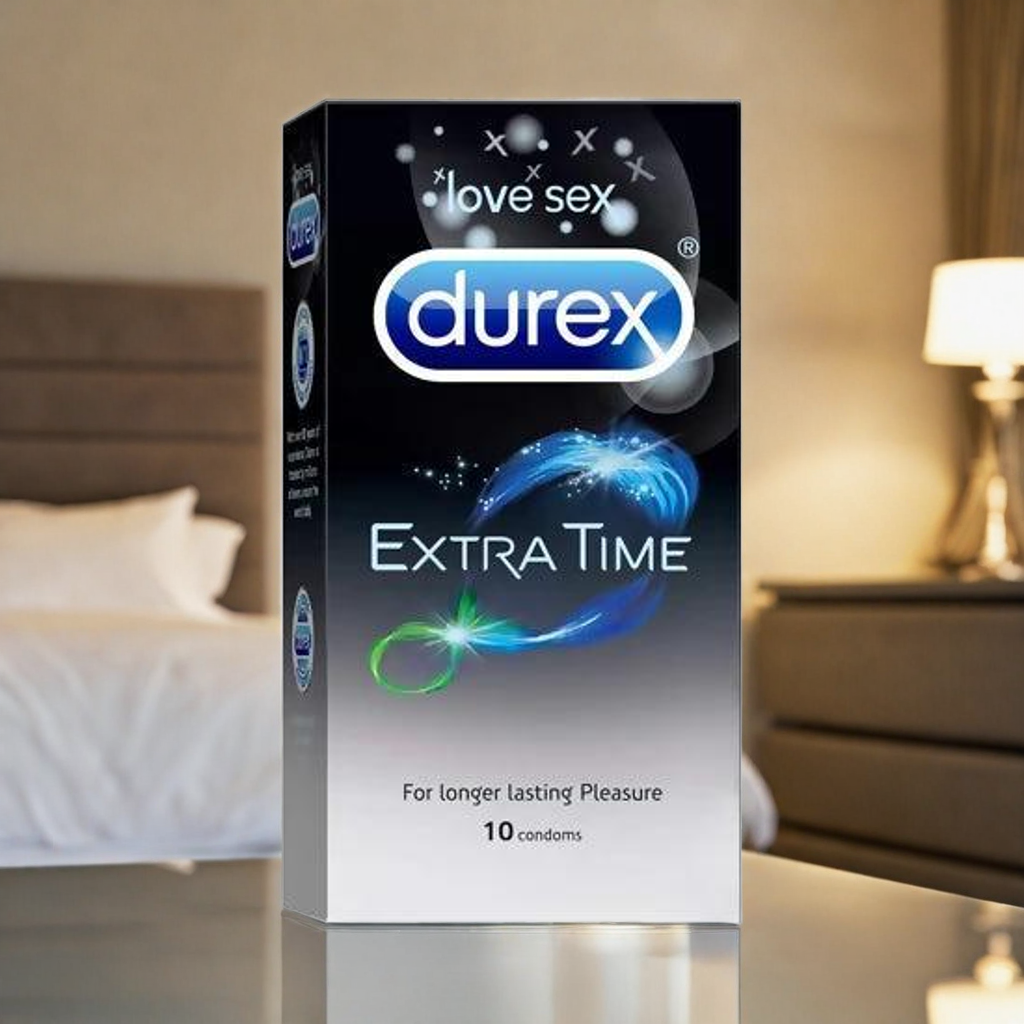 Durex Extra Time - 10 Condoms