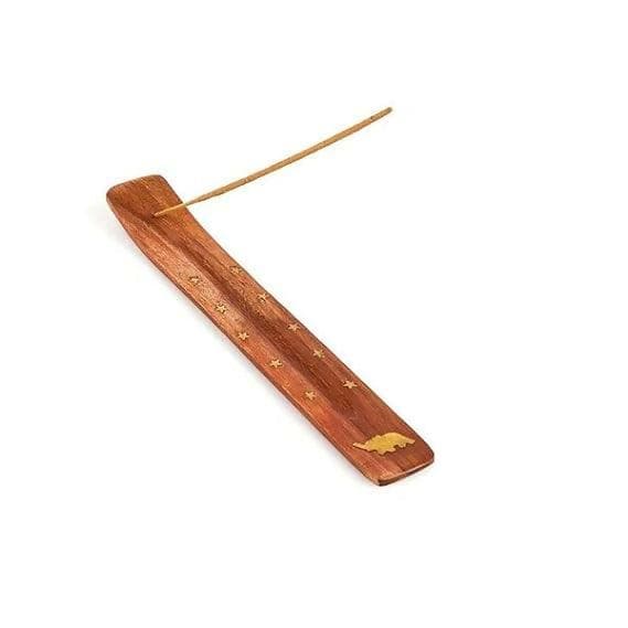 Incense Stick Holder, Dhoop Holder, Wooden Incense Holder - Handmade Stick Burner (Pack of 4) - HalfPe