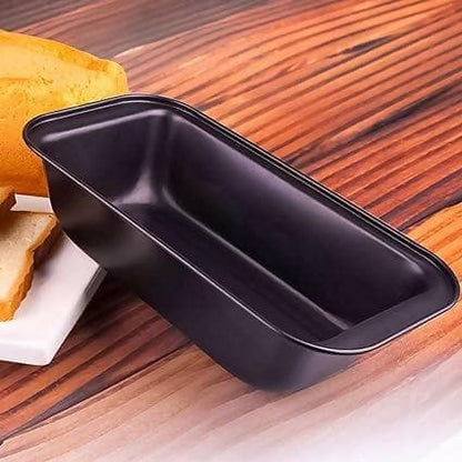 Non-Stick Carbon Steel Baking Bread Pan Rectangular Cake Bake Mold Deep Bakeware Tray for Professional Home Bread Loaf Pan` - HalfPe