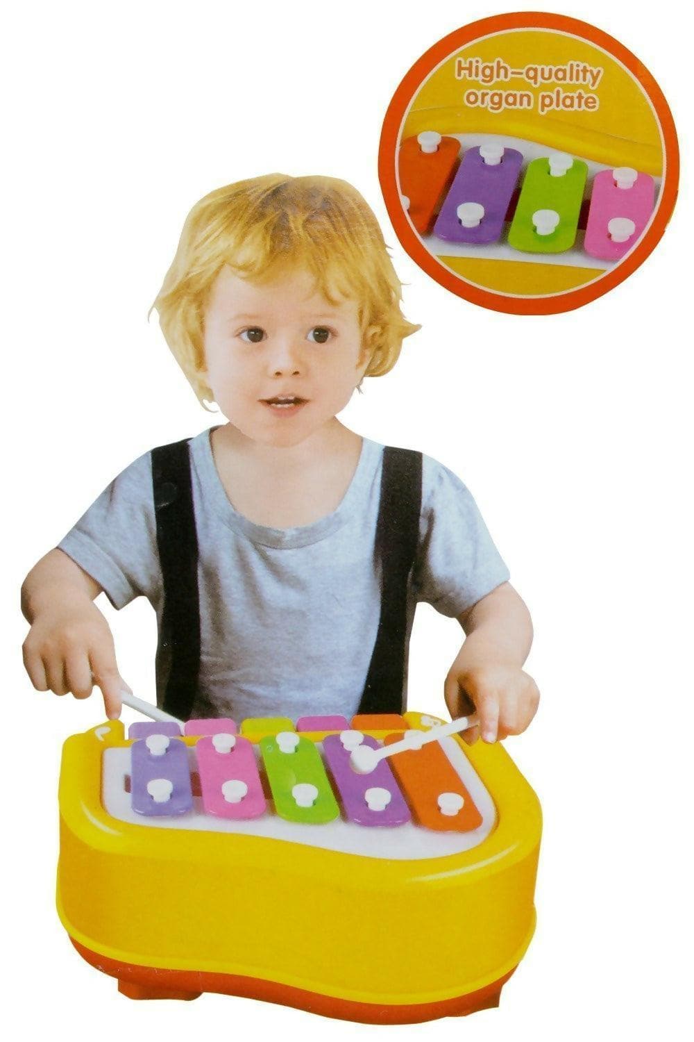 Xylophone 2 in 1 Premium Quality Mini Piano Toy - HalfPe