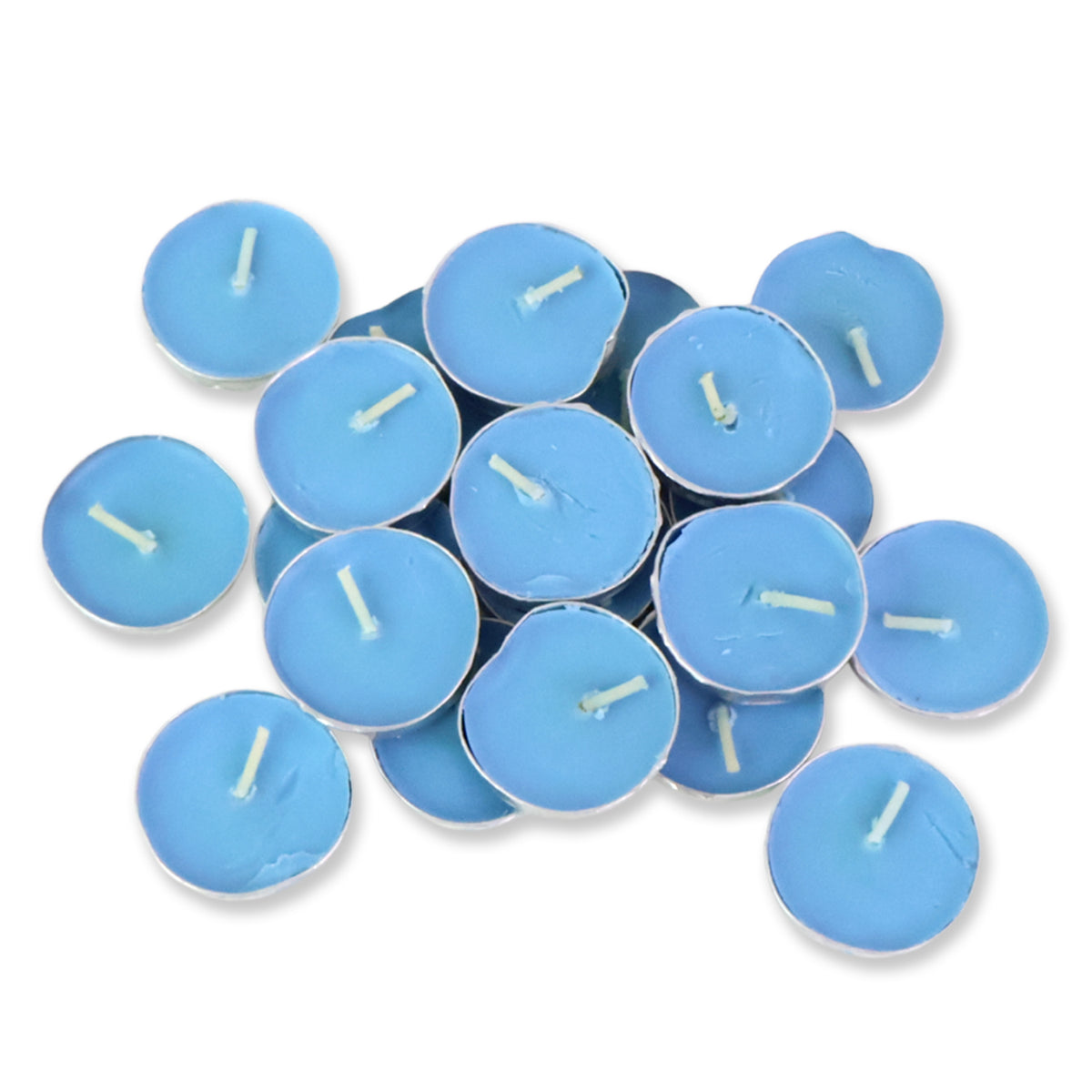 Multicolor Tea Light Candles Set – Pack of 20 – Vibrant Colors for Home Decor, Festivals, and Special Occasions