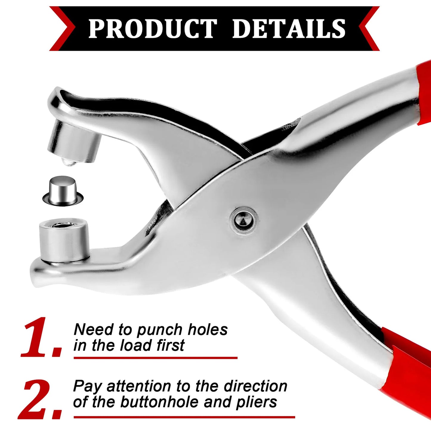 Grommet Setting Tool With 25 Pcs Gold Eyelets Grommets Steel Hole Punch Setter Kit For Leather Canvas All Fabrics Men And Women Clothes Shoes Belts Bags Crafts