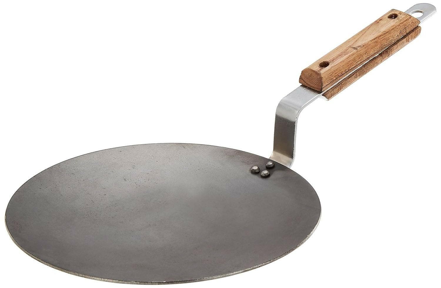 Jasper Iron Tawa With Upper Handle (Multi Sizes) - HalfPe