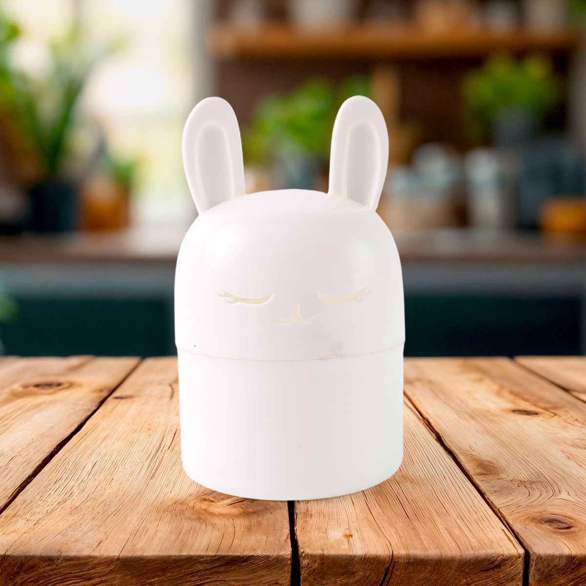 Adorable Bunny Multipurpose Kitchen Storage Box with Cute Desktop Organizer  (1 Pc)