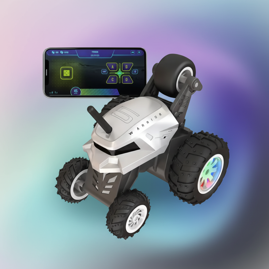 App Control Warrior Stunt Car SUPER