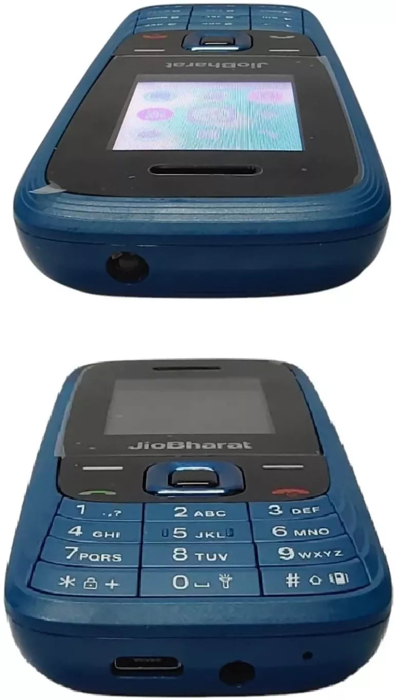 JioBharat V4 4G Keypad Phone with JioTV, JioSaavn, JioPay & 1000mAh Battery – Blue (Jio Locked) Dreams Gadgets 2