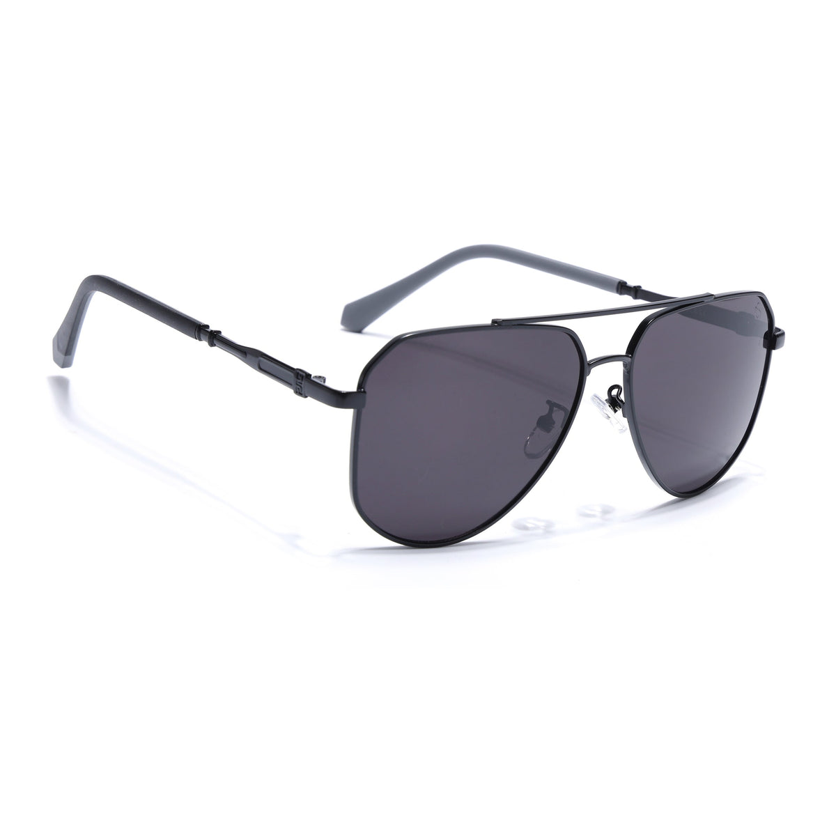 Eyejack Black Aviator Sunglasses for Men and Women - Style 2122 - view 2