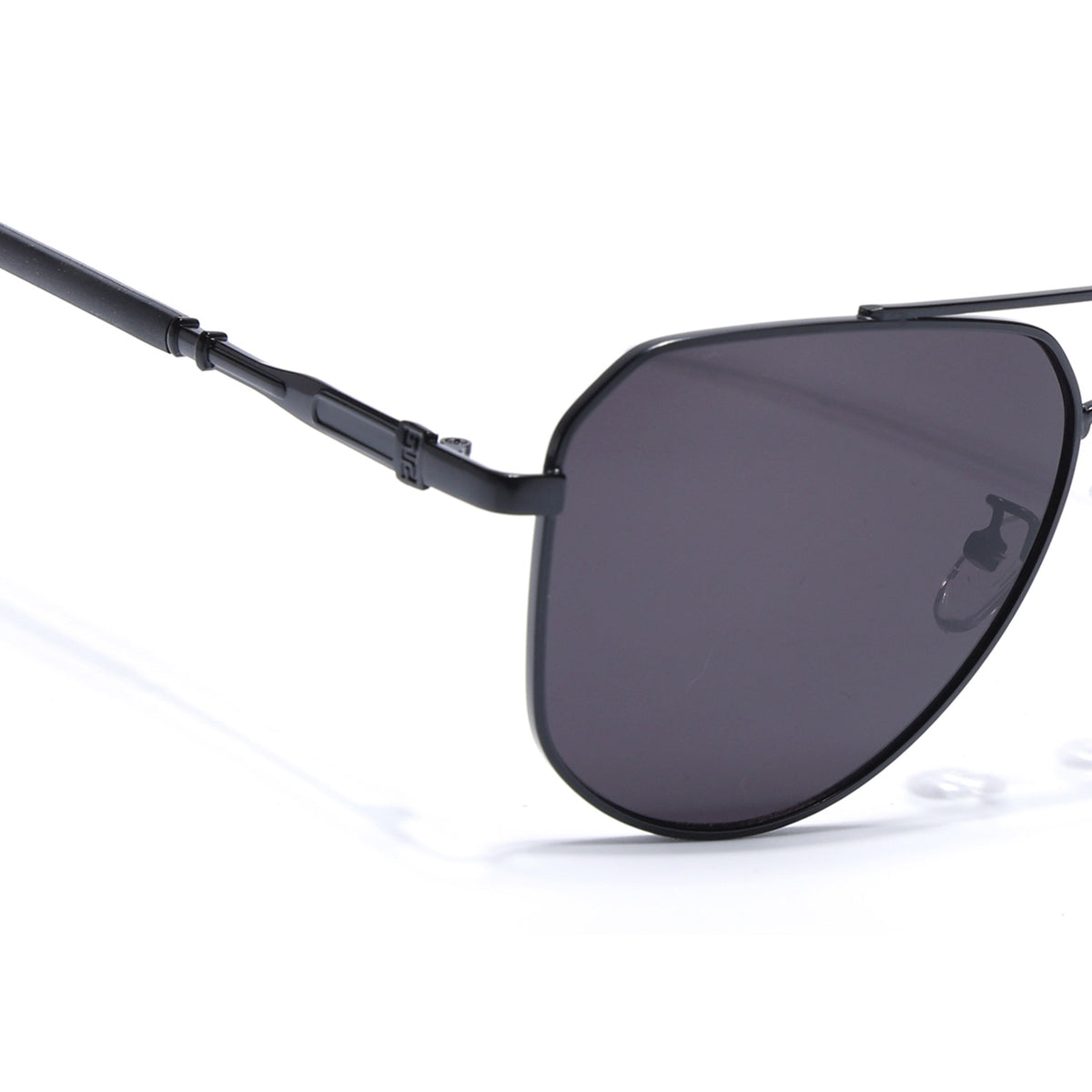 Eyejack Black Aviator Sunglasses for Men and Women - Style 2122 - view 5